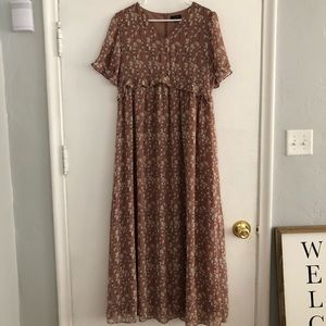 ROOLEE nursing friendly Maxi dress
